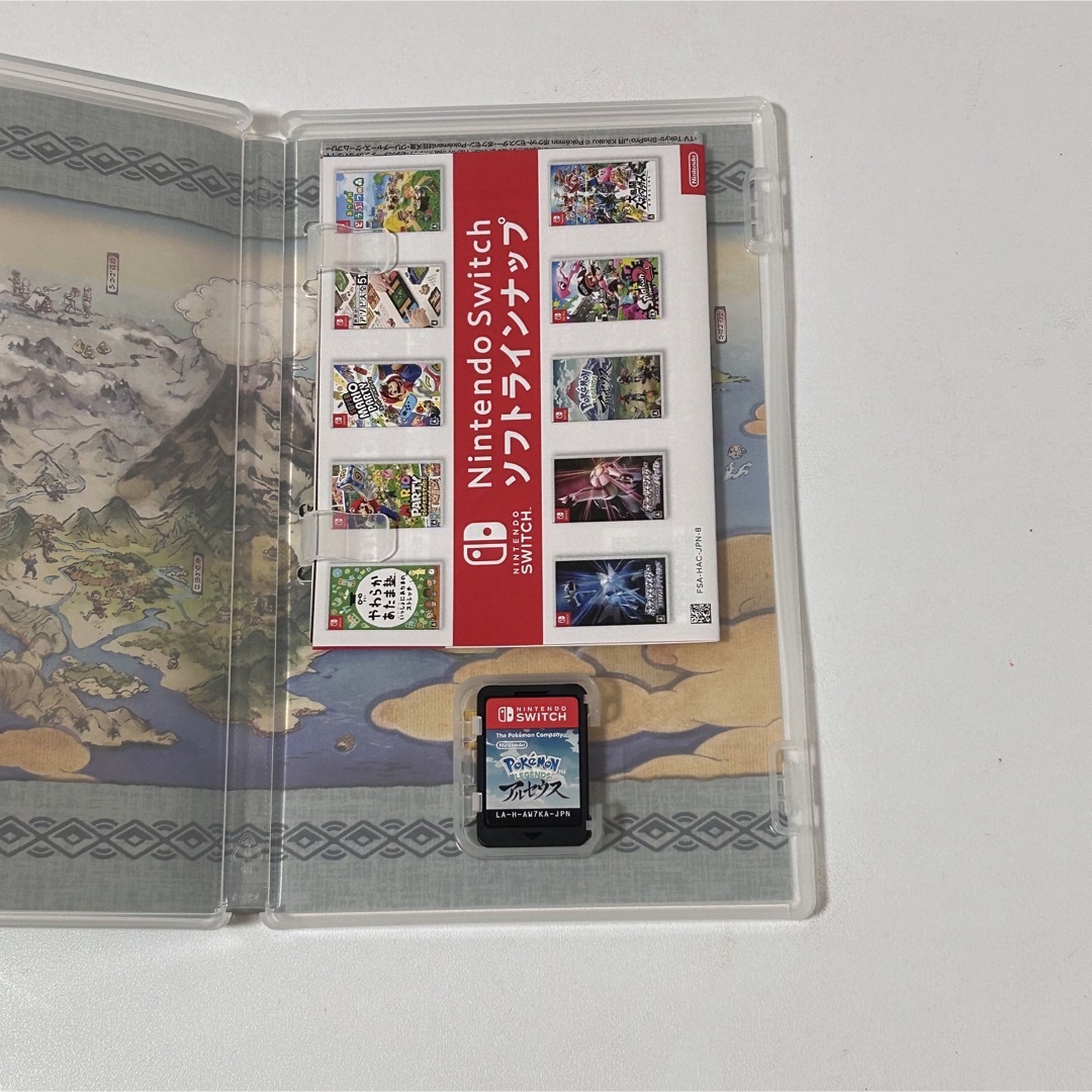 Nintendo Switch(ニンテンドースイッチ)の【Switch】Pokemon LEGENDS アルセウス エンタメ/ホビーのゲームソフト/ゲーム機本体(家庭用ゲームソフト)の商品写真