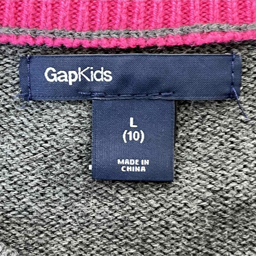 GAP Kids(ギャップキッズ)のGAP KIDS ギャップキッズ セーター ニット Love文字 可愛い 女の子 キッズ/ベビー/マタニティのキッズ服女の子用(90cm~)(ニット)の商品写真