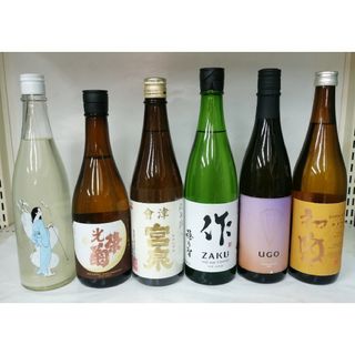 ザク(作)の厳撰日本酒四合瓶×6本(日本酒)