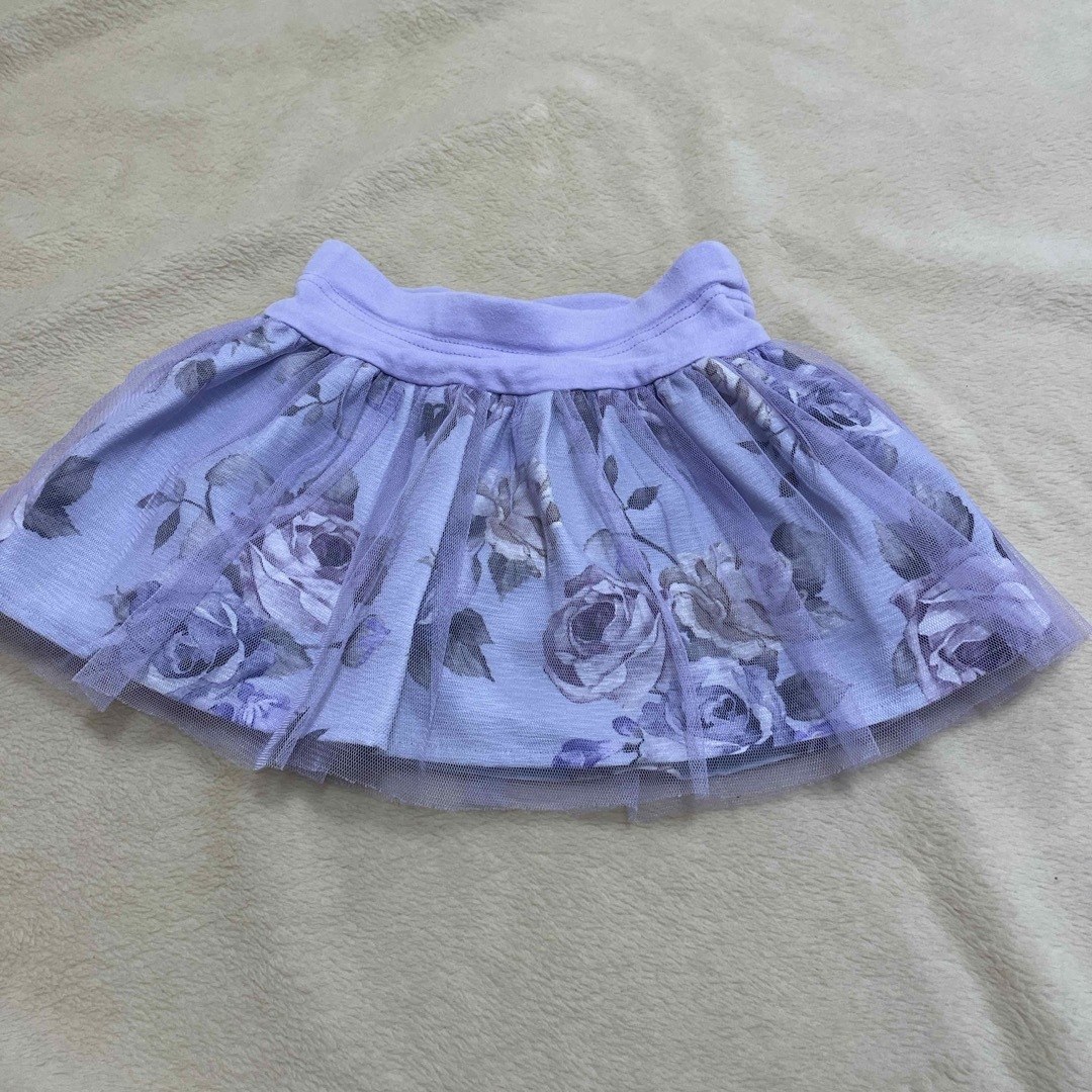 ANNA SUI mini(アナスイミニ)の子供服 100 スカート ズボン キュロット キッズ/ベビー/マタニティのキッズ服女の子用(90cm~)(スカート)の商品写真