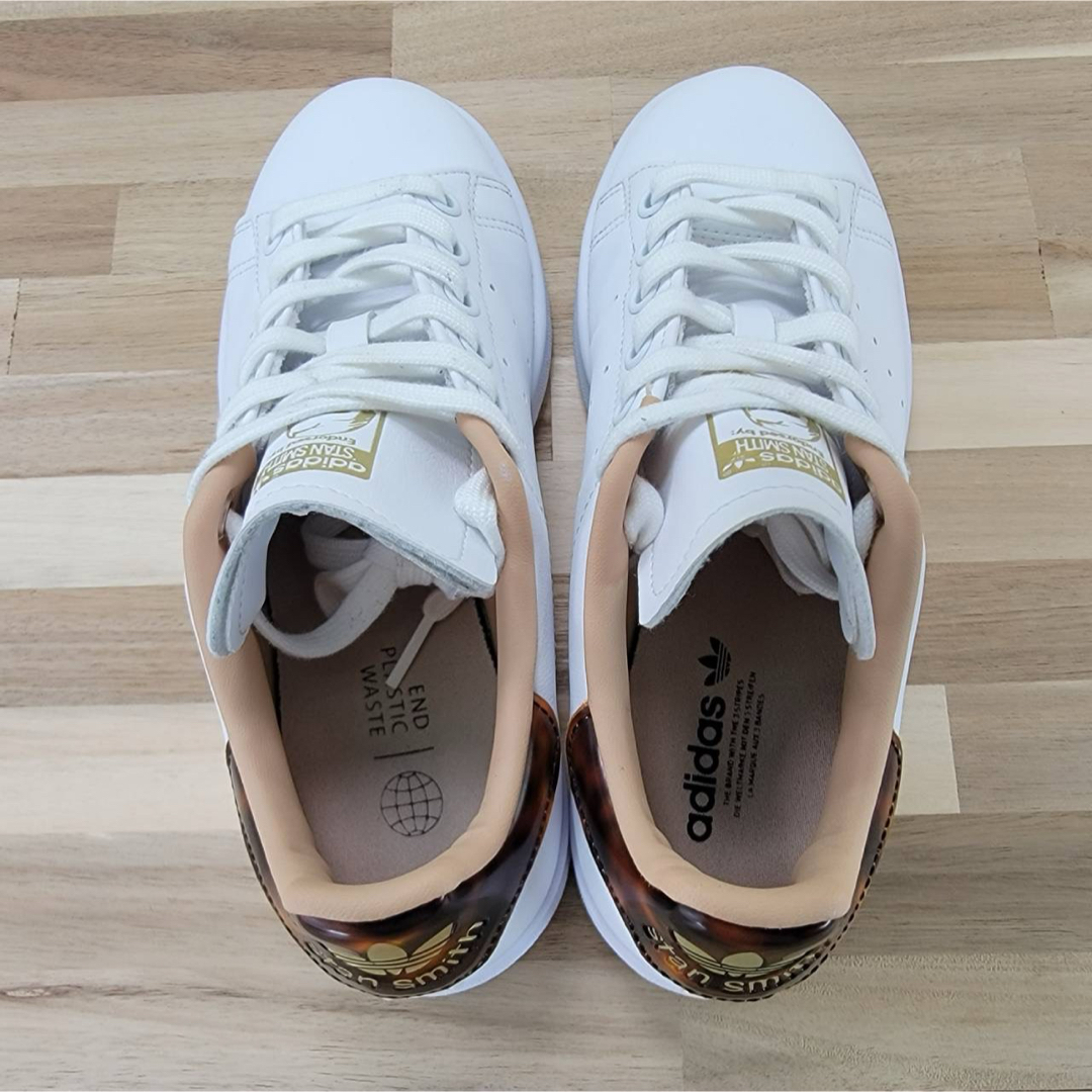 STANSMITH(adidas) - アディダス スタンスミス ホワイト/べっ甲 22.5