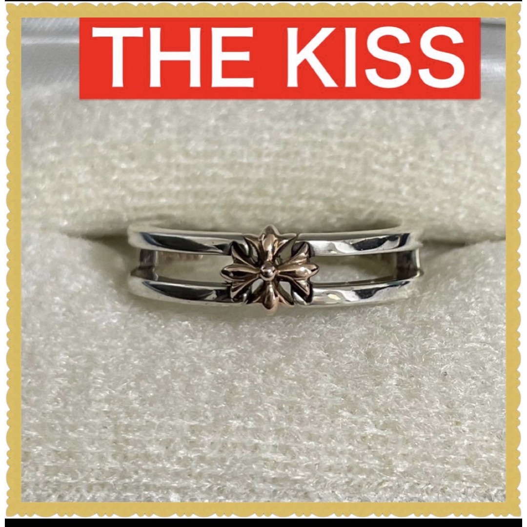 THE KISS - THE KISS ザキッス リング 指輪 SILVER K10コンビ 17 THE KISS - THE KISS ザキッス リング 指輪 SILVER K10コンビ 17