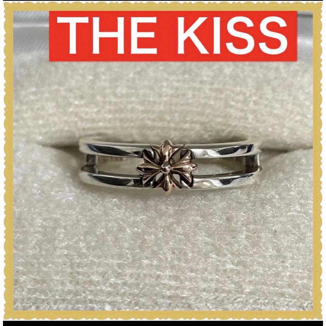 THE KISS(ザキッス)のTHE KISS ザキッス　リング　指輪　SILVER K10コンビ　17号 メンズのアクセサリー(リング(指輪))の商品写真