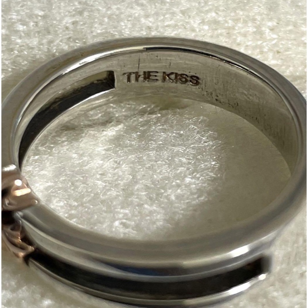 THE KISS(ザキッス)のTHE KISS ザキッス　リング　指輪　SILVER K10コンビ　17号 メンズのアクセサリー(リング(指輪))の商品写真