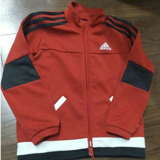 アディダス(adidas)のジャージ　110  120 adidas　赤(ジャケット/上着)