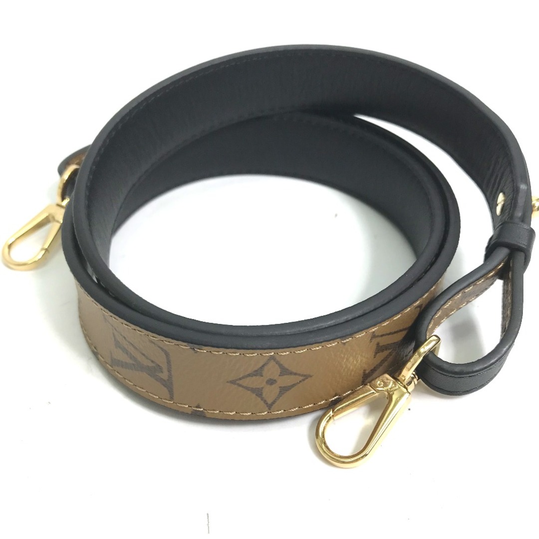 スマホアクセサリールイヴィトン LOUIS VUITTON ショルダーストラップ XL（幅3cm） J02371 モノグラムリバース ショルダーストラップ モノグラムキャンバス ブラウン 未使用