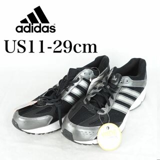 アディダス(adidas)のadidas*アディダス*未使用*ランニングシューズ*29cm*黒*M3249(スニーカー)