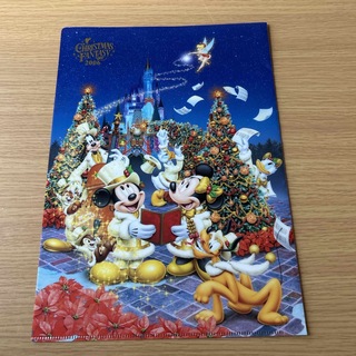 ディズニー(Disney)のクリアファイル　クリスマスファンタジー2006 ディズニーランド(クリアファイル)