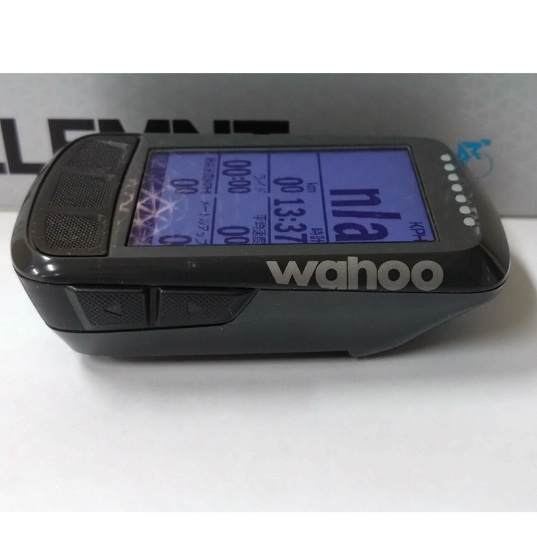 wahoo(ワフー)のWAHOO ELEMNT BOLT サイクルコンピューター　WFCC3 スポーツ/アウトドアの自転車(パーツ)の商品写真