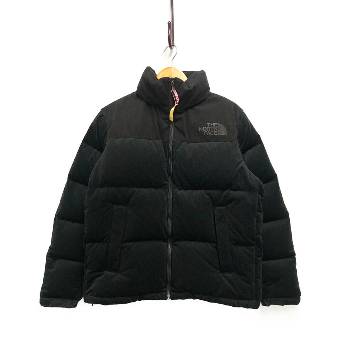 約62cm身幅THE NORTH FACE 22AW ND92231R Corduroy Nuptse Jacket コーデュロイ ヌプシ ダウンジャケット ブラック S 正規品 / 32778