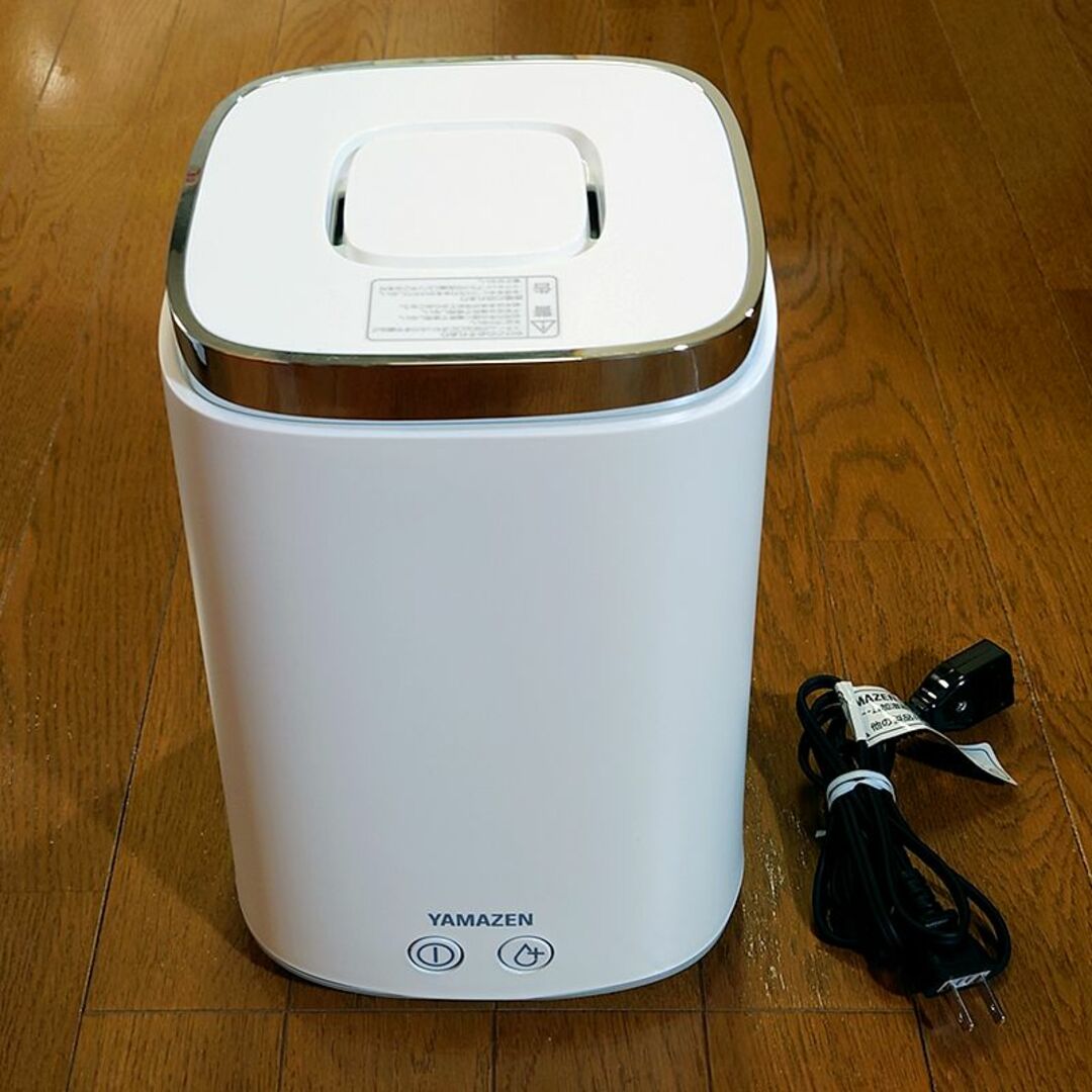 新品未使用♪YAMAZEN スチーム式加湿器 KS-J242-W - 加湿器 新品未使用♪YAMAZEN スチーム式加湿器 KS-J242-W - 加湿器