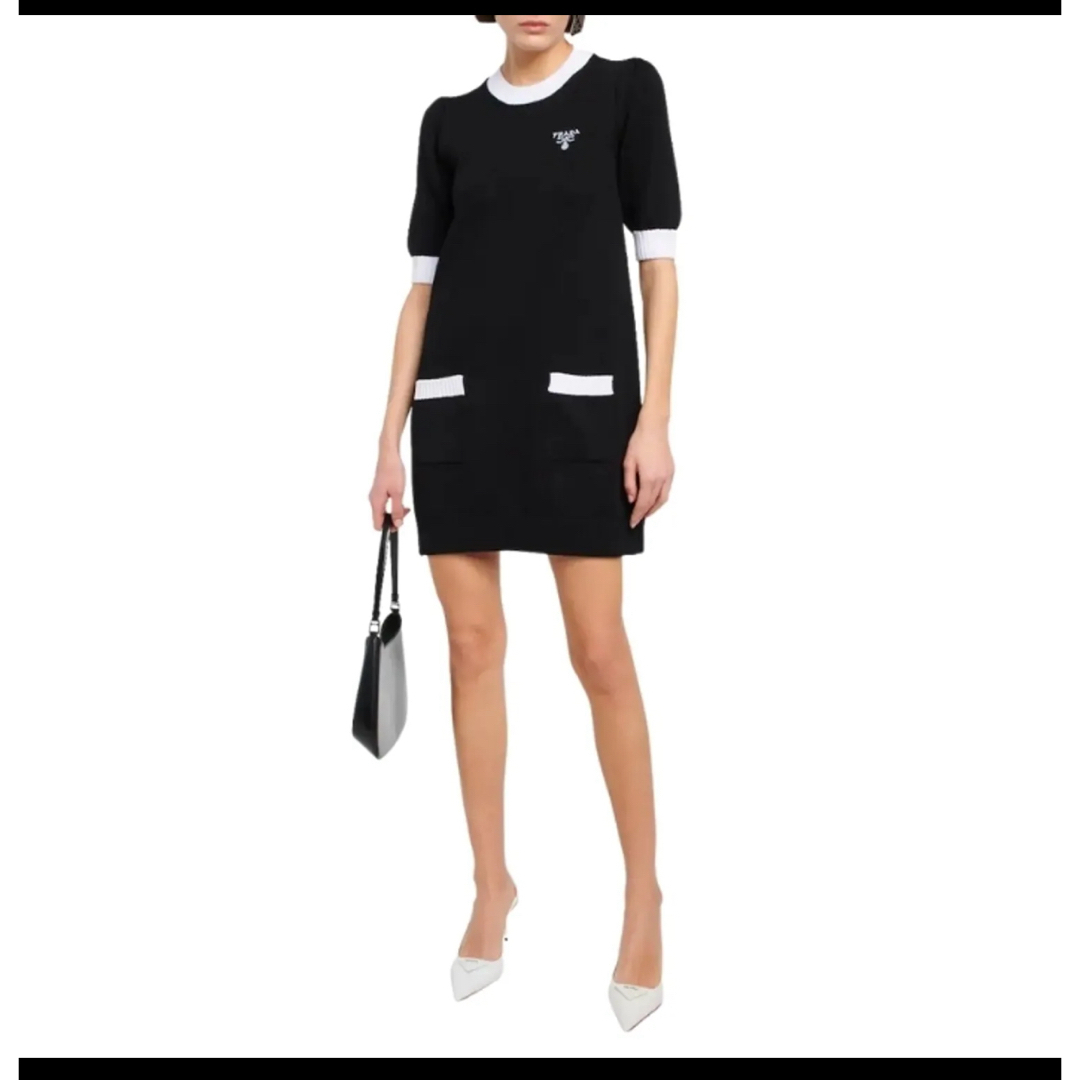 PRADA - PRADA ニットワンピース36の通販 by すずあみ's shop PRADA - PRADA ニットワンピース36の通販 by すずあみ's shop