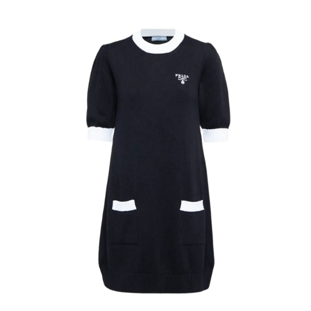 PRADA - PRADA ニットワンピース36の通販 by すずあみ's shop PRADA - PRADA ニットワンピース36の通販 by すずあみ's shop