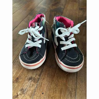 VANS スケートボードシューズ　子供用　スニーカー　ハイカット(スニーカー)