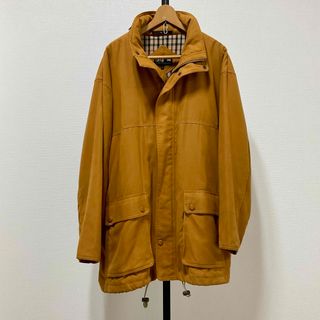 ダックス(DAKS)のDAKS　イエローブラウン　コート　Lサイズ(マウンテンパーカー)