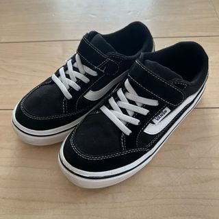 ヴァンズ(VANS)の21 バンズ VANS スニーカー　靴　黒 マジックテープ(スニーカー)