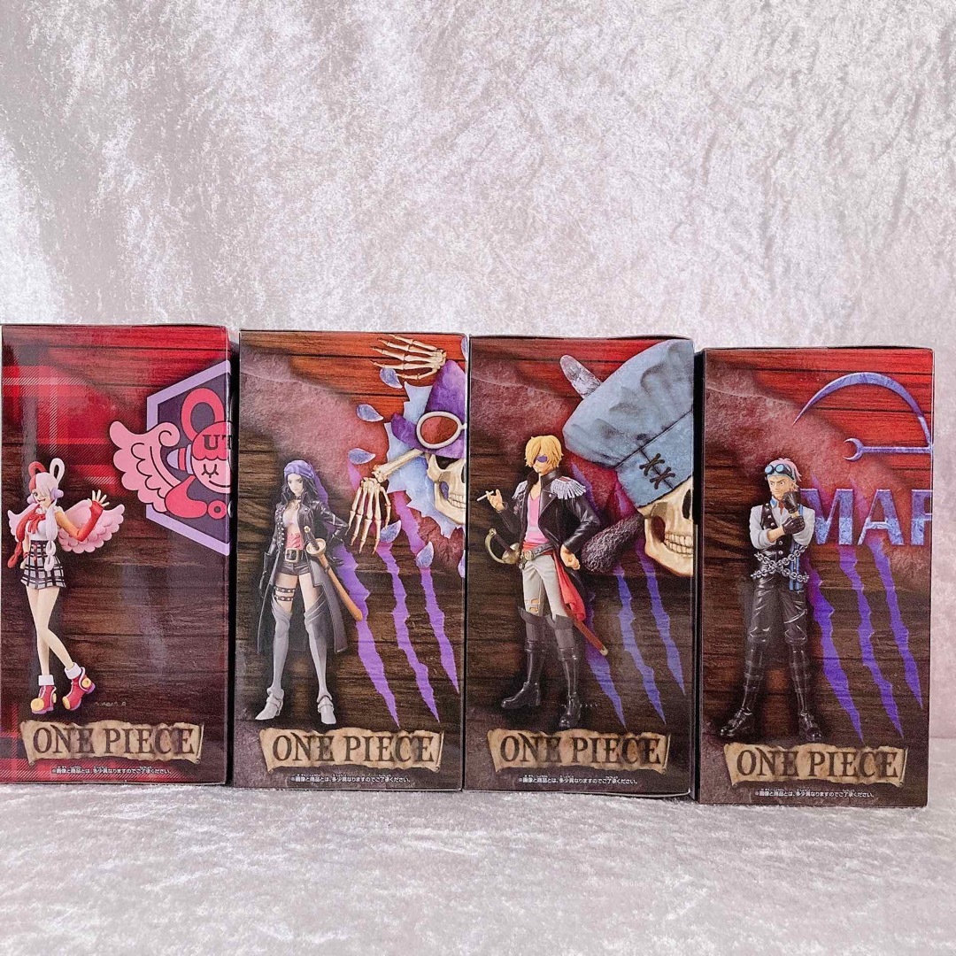【新品未使用】ONEPIECE FILM RED DXF フィギュア 4個セット 【新品未使用】ONEPIECE FILM RED DXF フィギュア 4個セット