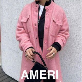 アメリヴィンテージ(Ameri VINTAGE)の現行モデル・未使用♦︎アメリPOCKET DETAIL KNITカ－ディガン(カーディガン)