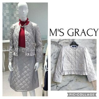 M'S GRACY - M'S GRACY*Instagram掲載*裾フリルキルティングジャケット