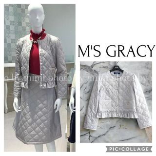 M'S GRACY - 5 A 美品 エムズグレイシー ジャケット 白の通販 by 本日 ...