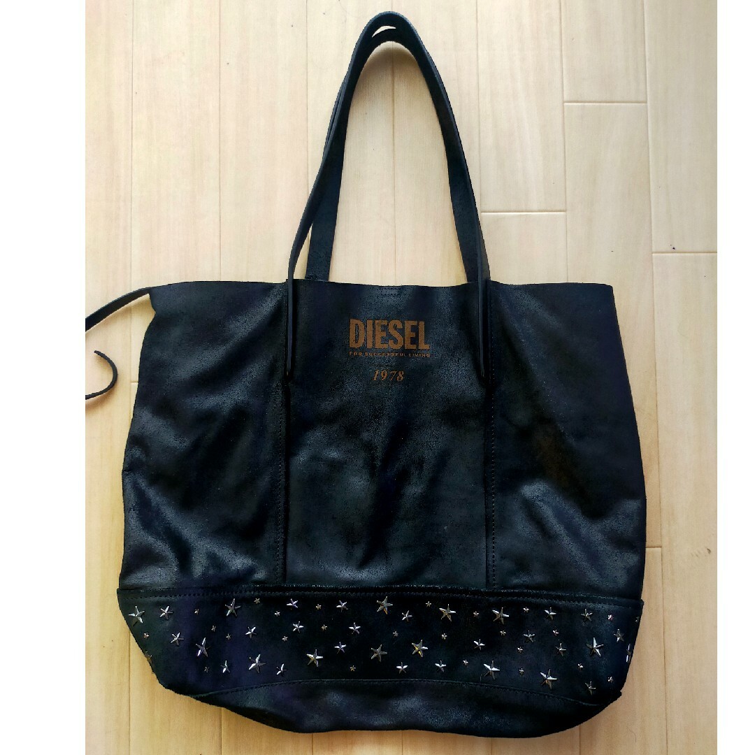 DIESEL(ディーゼル)の最終値下げ★美品！DIESELレザーバッグ レディースのバッグ(トートバッグ)の商品写真