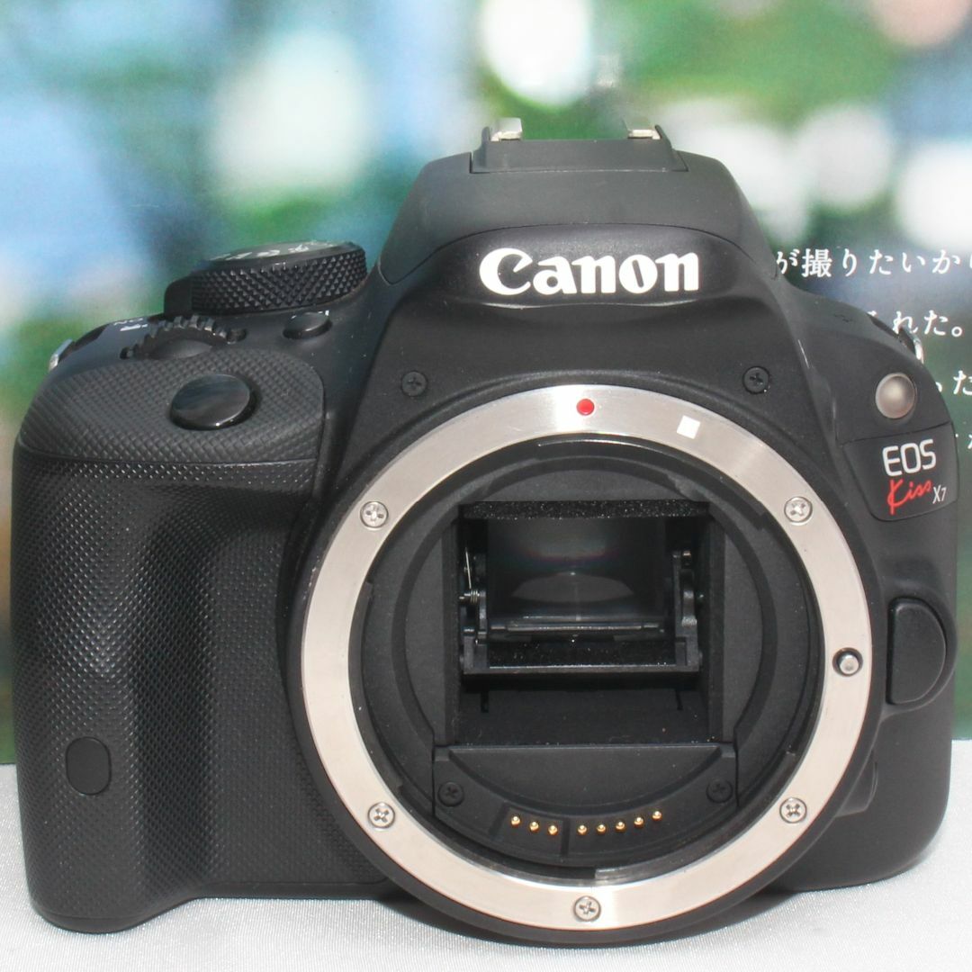 Canon - ❤️予備バッテリー付き❤️キヤノン EOS kiss X7 望遠レンズ 