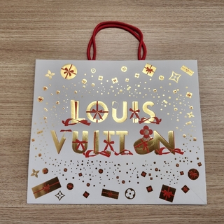 ルイヴィトン(LOUIS VUITTON)のルイヴィトン 2023クリスマス限定 ショップ袋 1枚(ショップ袋)