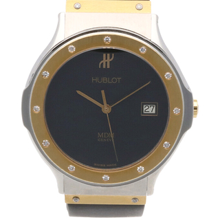 ウブロ(HUBLOT)のウブロ MDM クラシック 腕時計 時計 ステンレススチール S 152 10 2/4 クオーツ メンズ 1年保証 HUBLOT  中古(腕時計(アナログ))
