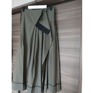 sacai - sacaiパッチワークスカート ファブリックコンボスカート