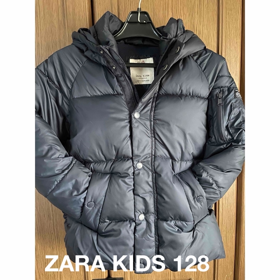 ZARA KIDS(ザラキッズ)のZARA KIDS 128 未使用フード付きアウター キッズ/ベビー/マタニティのキッズ服男の子用(90cm~)(ジャケット/上着)の商品写真