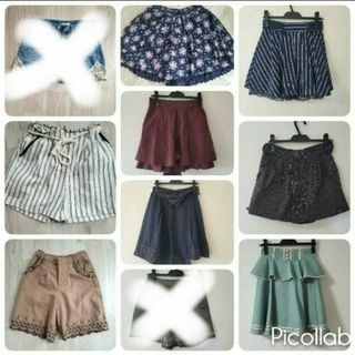 アクシーズファム(axes femme)のアクシーズファム　スカパン　スカート　ショーパン　まとめ売り(キュロット)