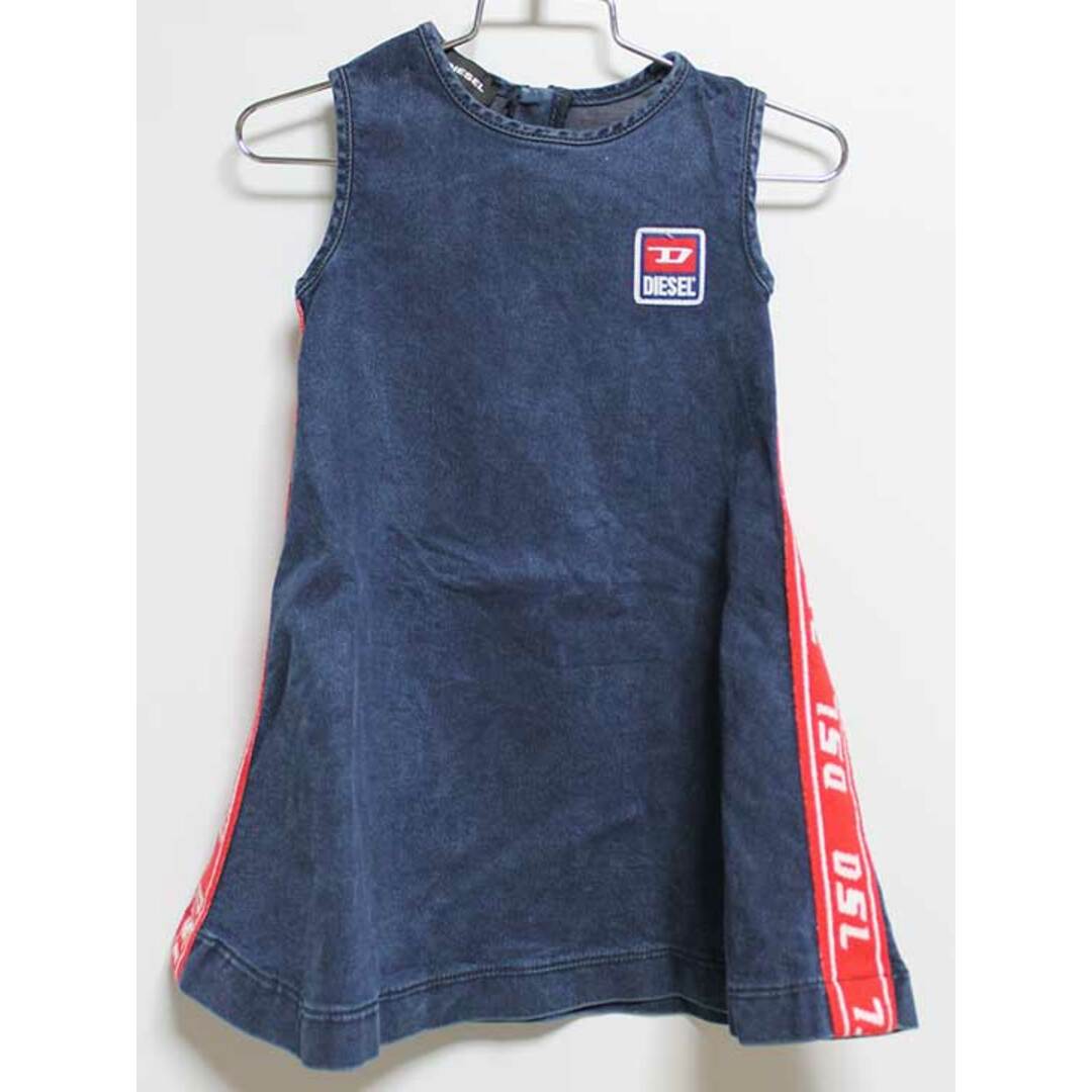 DIESEL(ディーゼル)の【値下げ!】‡ディーゼルキッズ/DIESEL kids‡100cm ジャンパースカート インディゴ '20年製【中古】子供服 キッズ kids 女の子 春夏 422032 キッズ/ベビー/マタニティのキッズ服女の子用(90cm~)(スカート)の商品写真