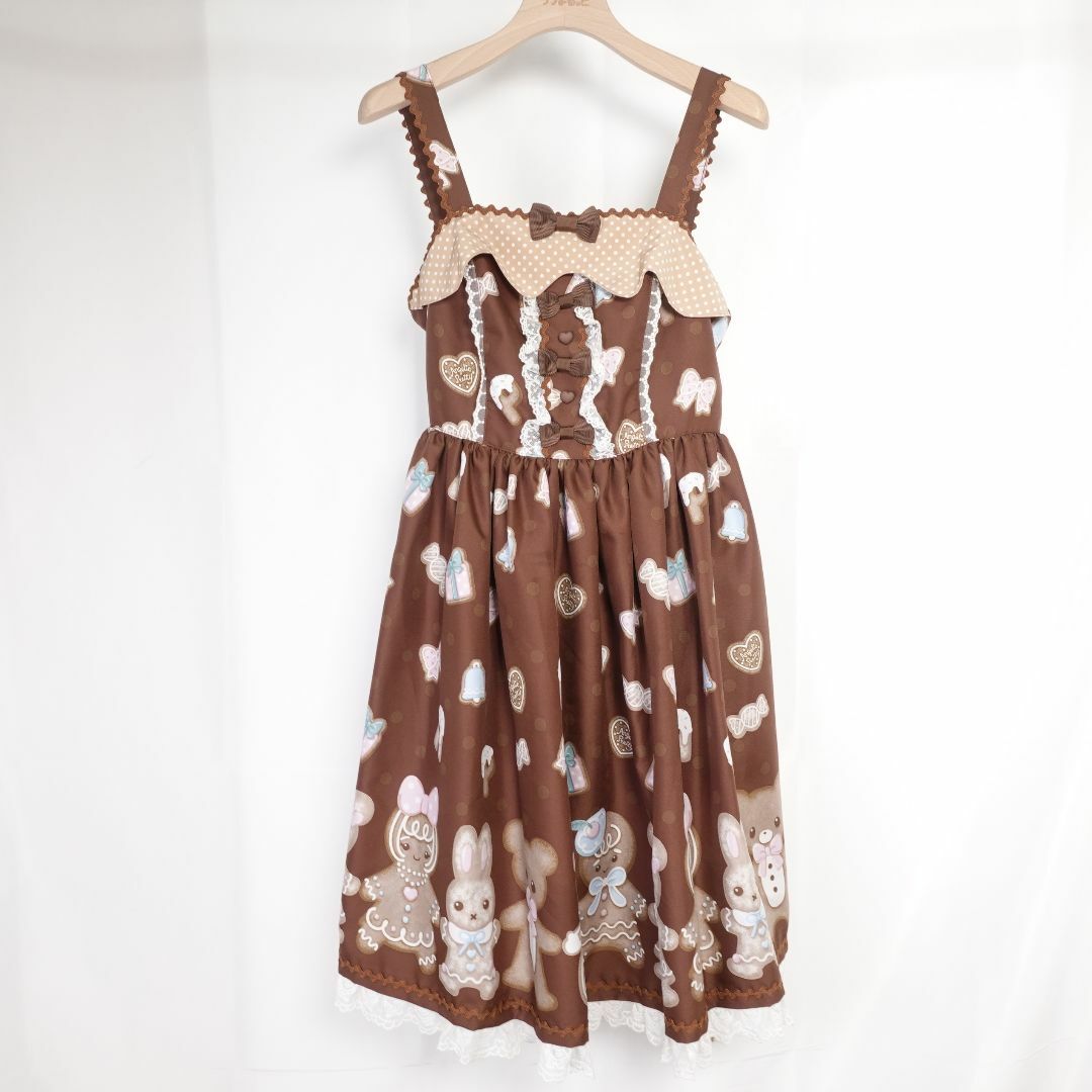 Angelic Pretty - angelic pretty なかよしジンジャークッキージャンパースカート アンジェリックプリティ