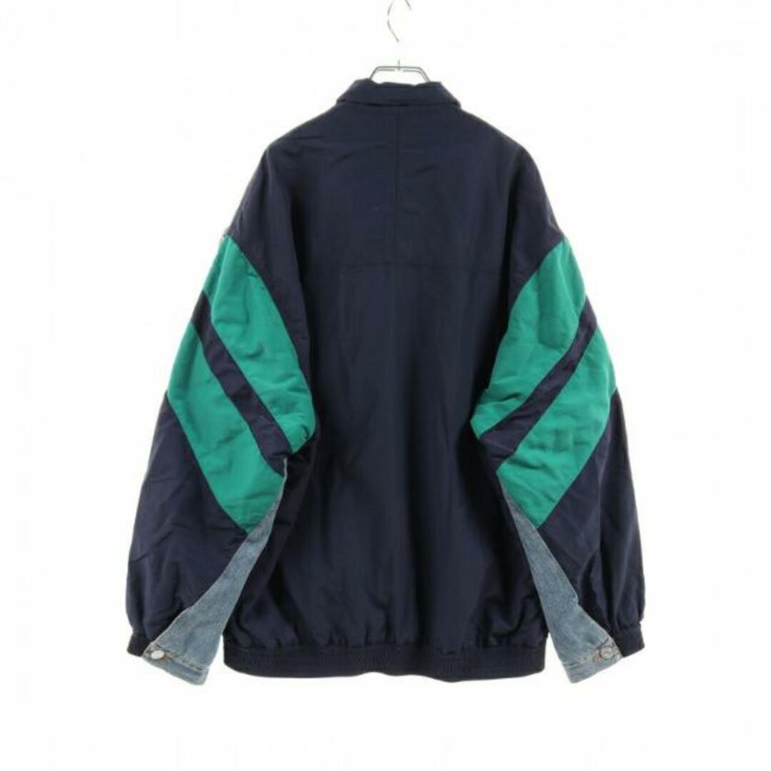 Balenciaga - デニムジャケット コットン ナイロン ブルー マルチ