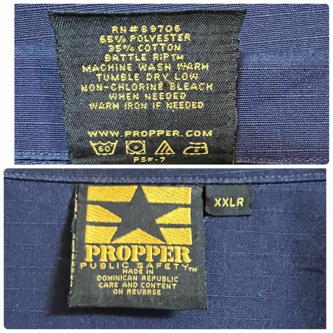 プロッパーミリタリージャケット　ドミニカ共和国製　刺繍ワッペン　ビックシルエット メンズのジャケット/アウター(ミリタリージャケット)の商品写真