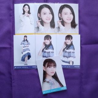 ノギザカフォーティーシックス(乃木坂46)の【乃木坂46】松尾美佑/公式生写真7枚まとめ売り(アイドルグッズ)