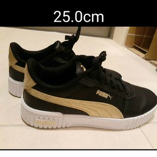 プーマ(PUMA)のプーマ 厚底 スニーカー レディース キャリーナ 2.0 ディストレスト25.0(スニーカー)