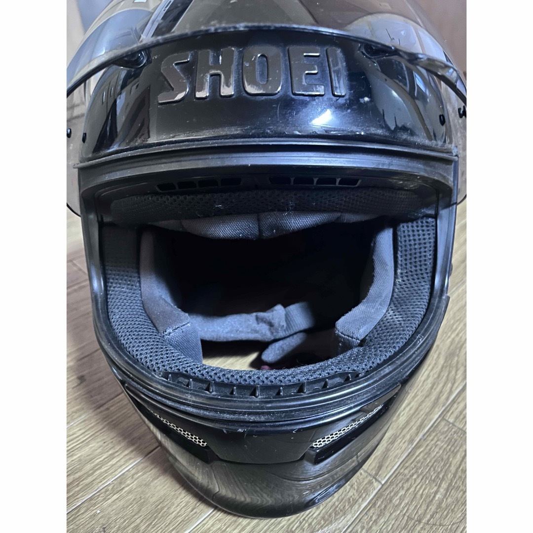 SHOEI(ショウエイ)のSHOEI Z-6 ブラック Lサイズ フルフェイスヘ 自動車/バイクのバイク(ヘルメット/シールド)の商品写真