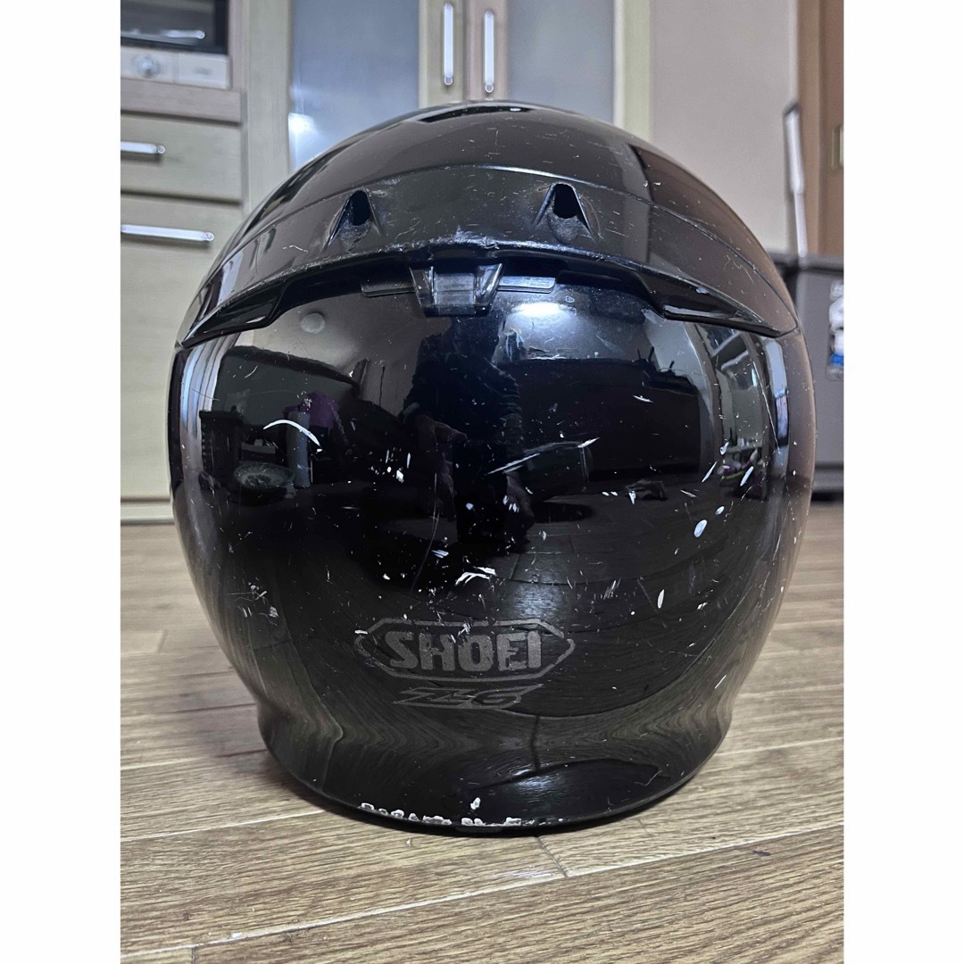 SHOEI(ショウエイ)のSHOEI Z-6 ブラック Lサイズ フルフェイスヘ 自動車/バイクのバイク(ヘルメット/シールド)の商品写真