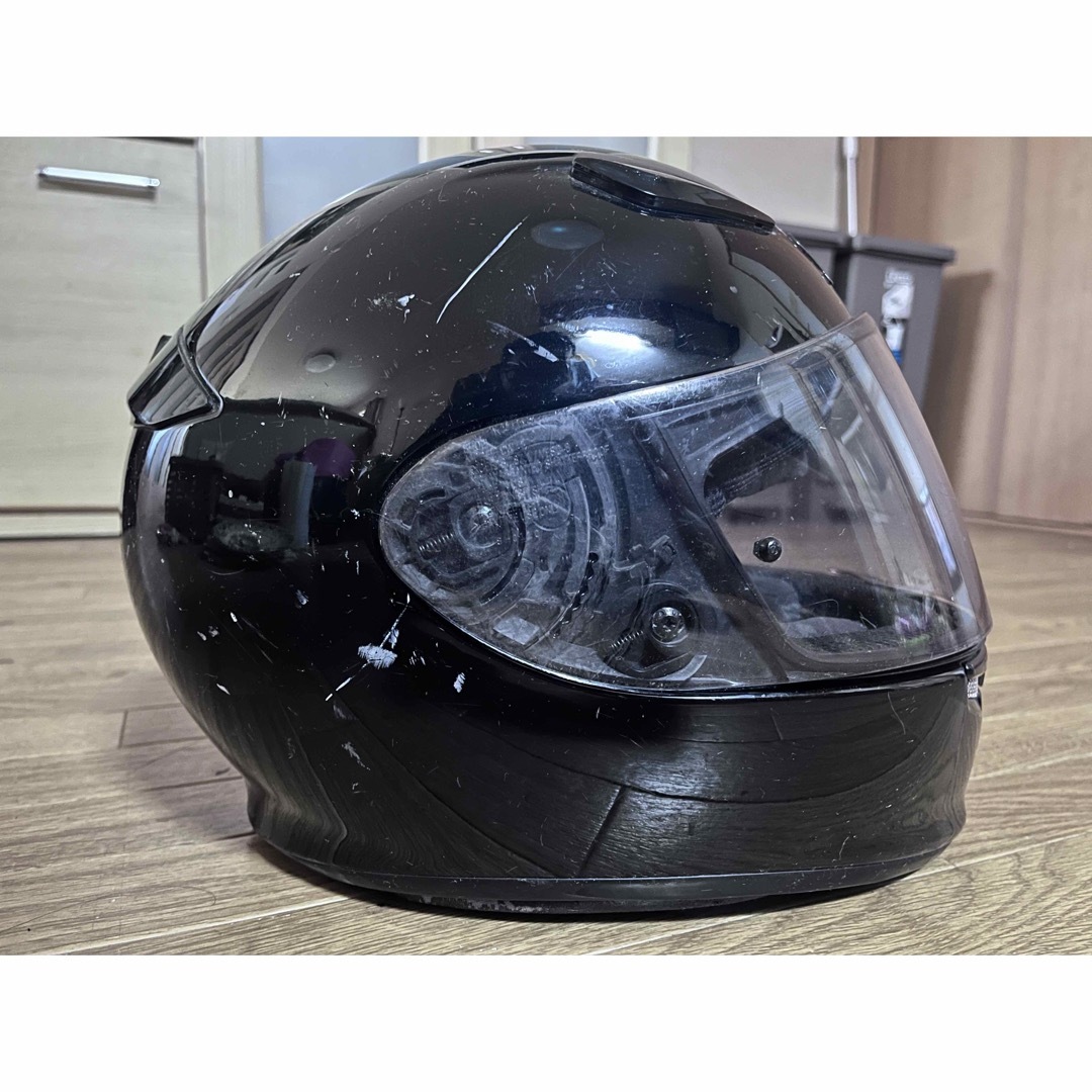 SHOEI(ショウエイ)のSHOEI Z-6 ブラック Lサイズ フルフェイスヘ 自動車/バイクのバイク(ヘルメット/シールド)の商品写真