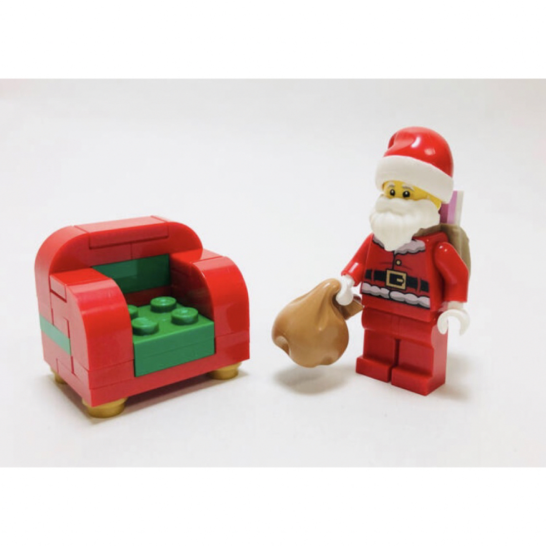 Lego(レゴ)の【商品未使用】レゴ　LEGO サンタ　椅子　イス　クリスマス キッズ/ベビー/マタニティのおもちゃ(知育玩具)の商品写真