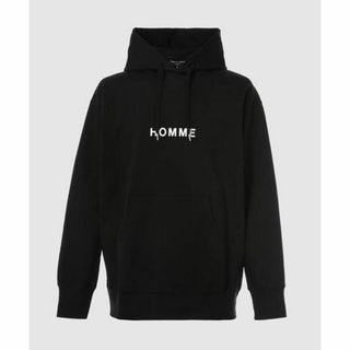 コムデギャルソンオム(COMME des GARCONS HOMME)のCOMME des GARCONS HOMME ロゴプリントスェットパーカー(パーカー)