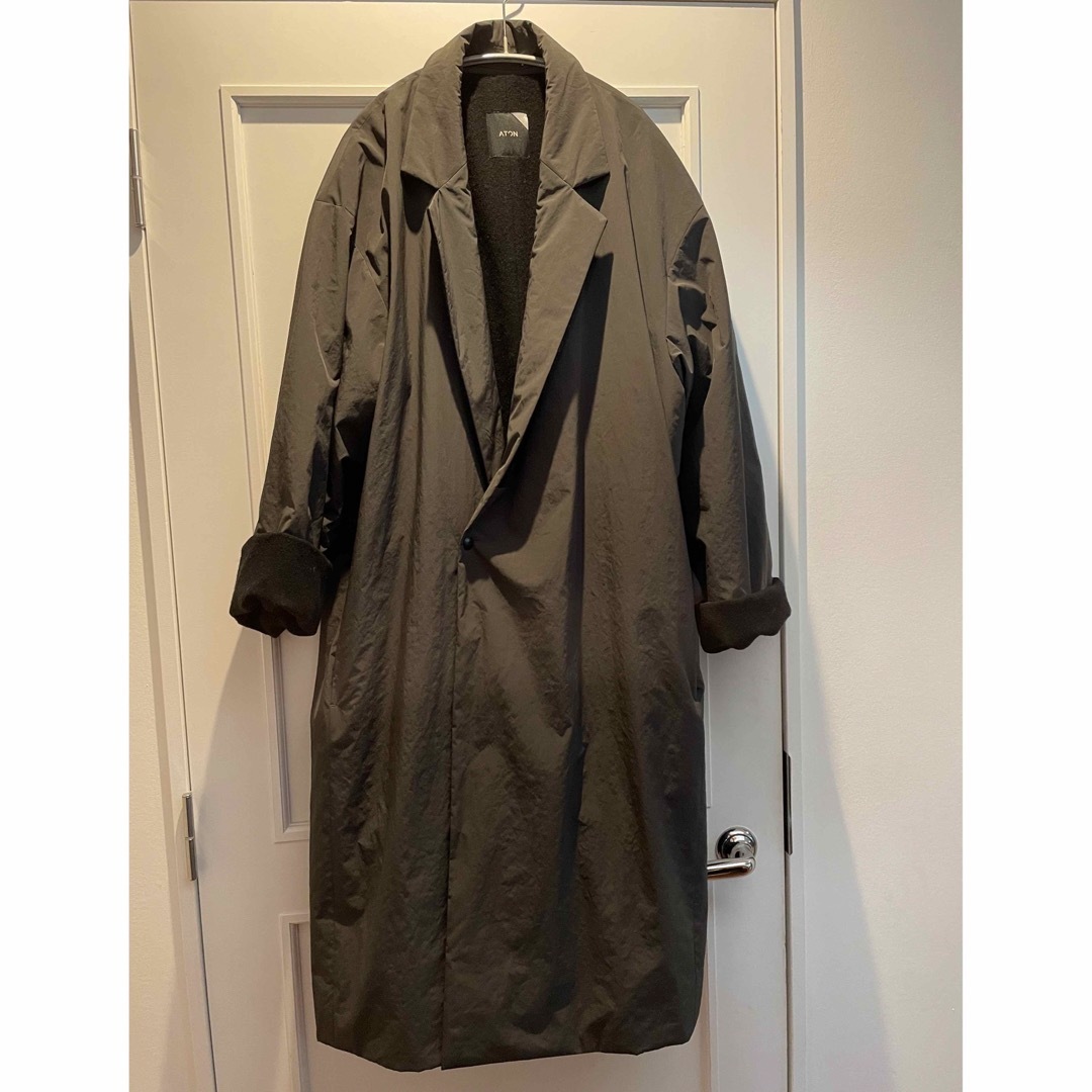 ATON(エイトン)のATONコート レディースのジャケット/アウター(ロングコート)の商品写真
