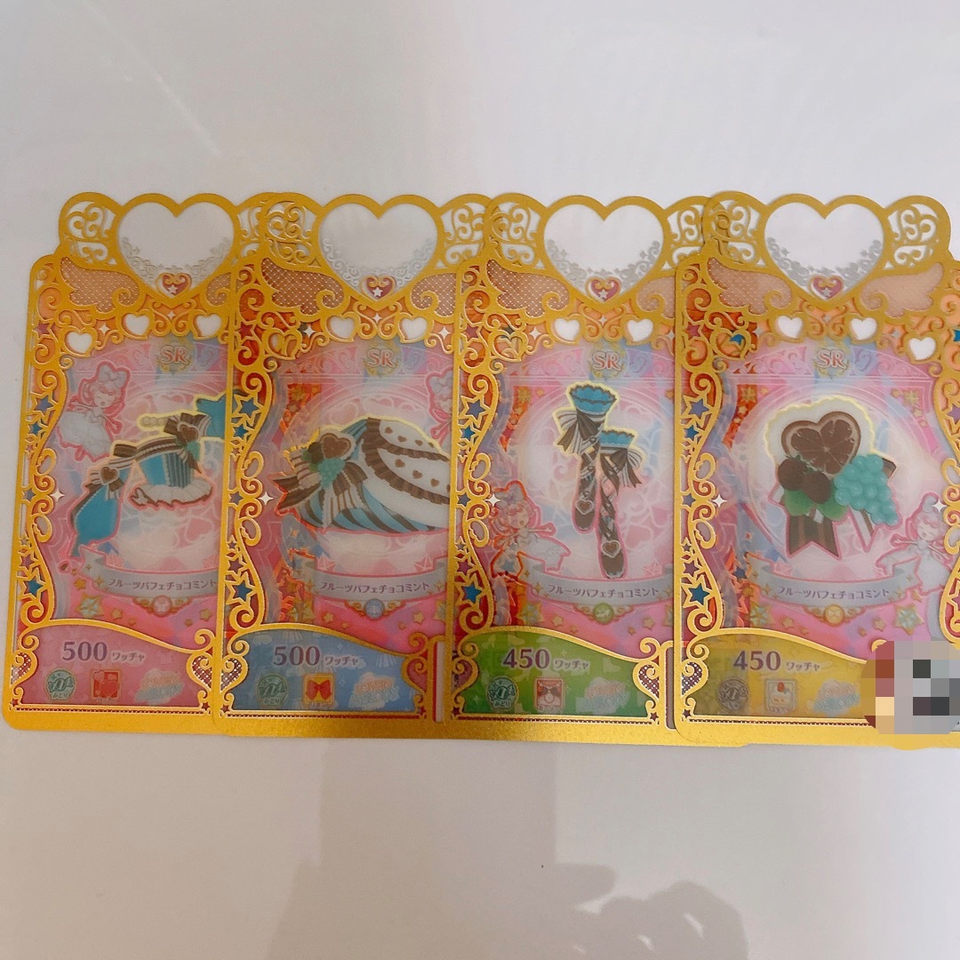 T-ARTS(タカラトミーアーツ)の★プリマジ　フルーツパフェチョコミント エンタメ/ホビーのトレーディングカード(その他)の商品写真