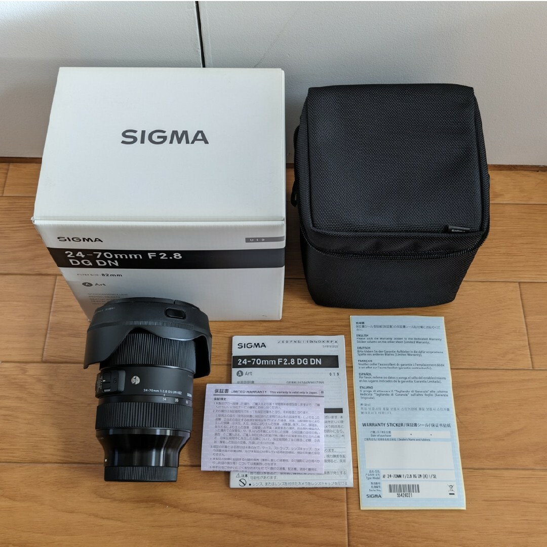 SIGMA(シグマ)のSIGMA 交換レンズ 24-70F2.8 DG DN/SE スマホ/家電/カメラのカメラ(レンズ(ズーム))の商品写真