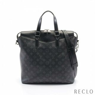 ルイヴィトン(LOUIS VUITTON)のトート エクスプローラー モノグラムエクリプス ハンドバッグ トートバッグ PVC レザー ブラック 2WAY(トートバッグ)