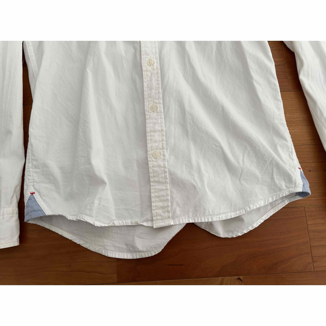 COMME CA ISM(コムサイズム)のコムサイズム　メンズ白シャツ　シャツ　Mサイズ メンズのトップス(シャツ)の商品写真