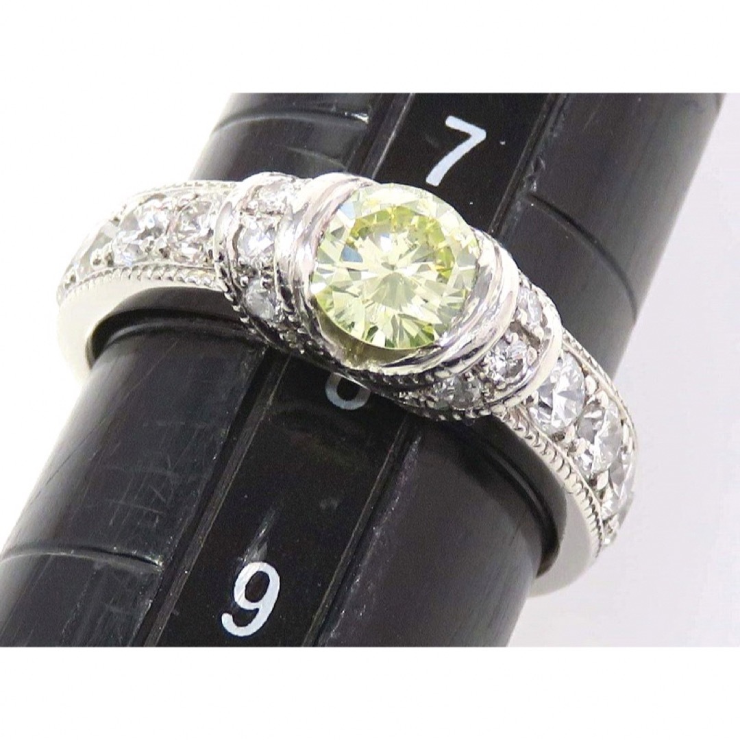 K.UNO(ケイウノ)のK.Uno ケイウノ Pt900 ダイヤモンド0.496ct/0.68ctリング レディースのアクセサリー(リング(指輪))の商品写真