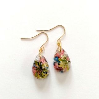 Sale☆ No.153 ハンドメイド ピアス イヤリング レジン(ピアス)