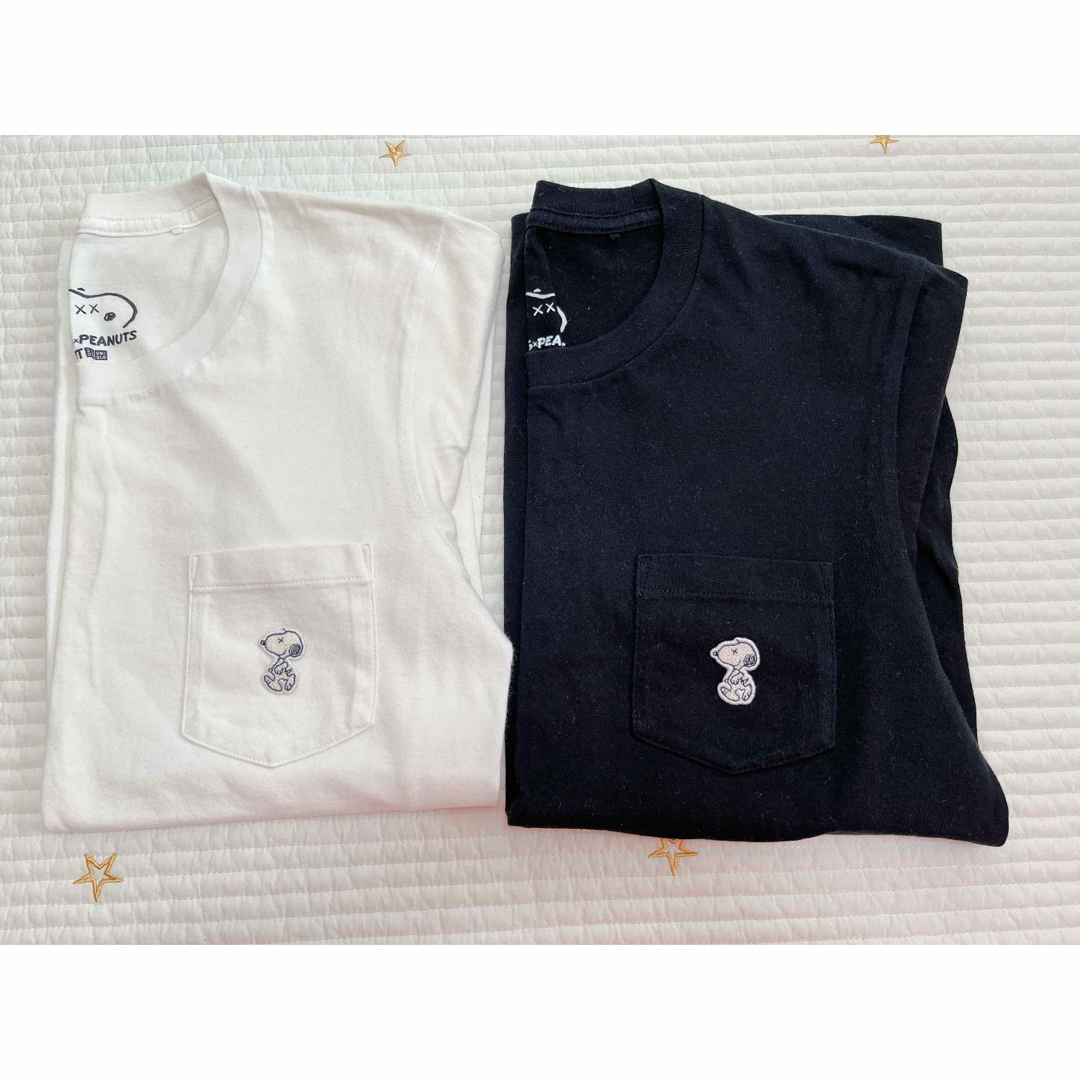 UNIQLO(ユニクロ)の 美品　UNIQLO KAWS PEANUTS スヌーピー  Tシャツ　ユニクロ レディースのトップス(Tシャツ(半袖/袖なし))の商品写真